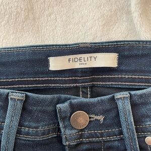 Fidelity Women's Classic Blue Jeans